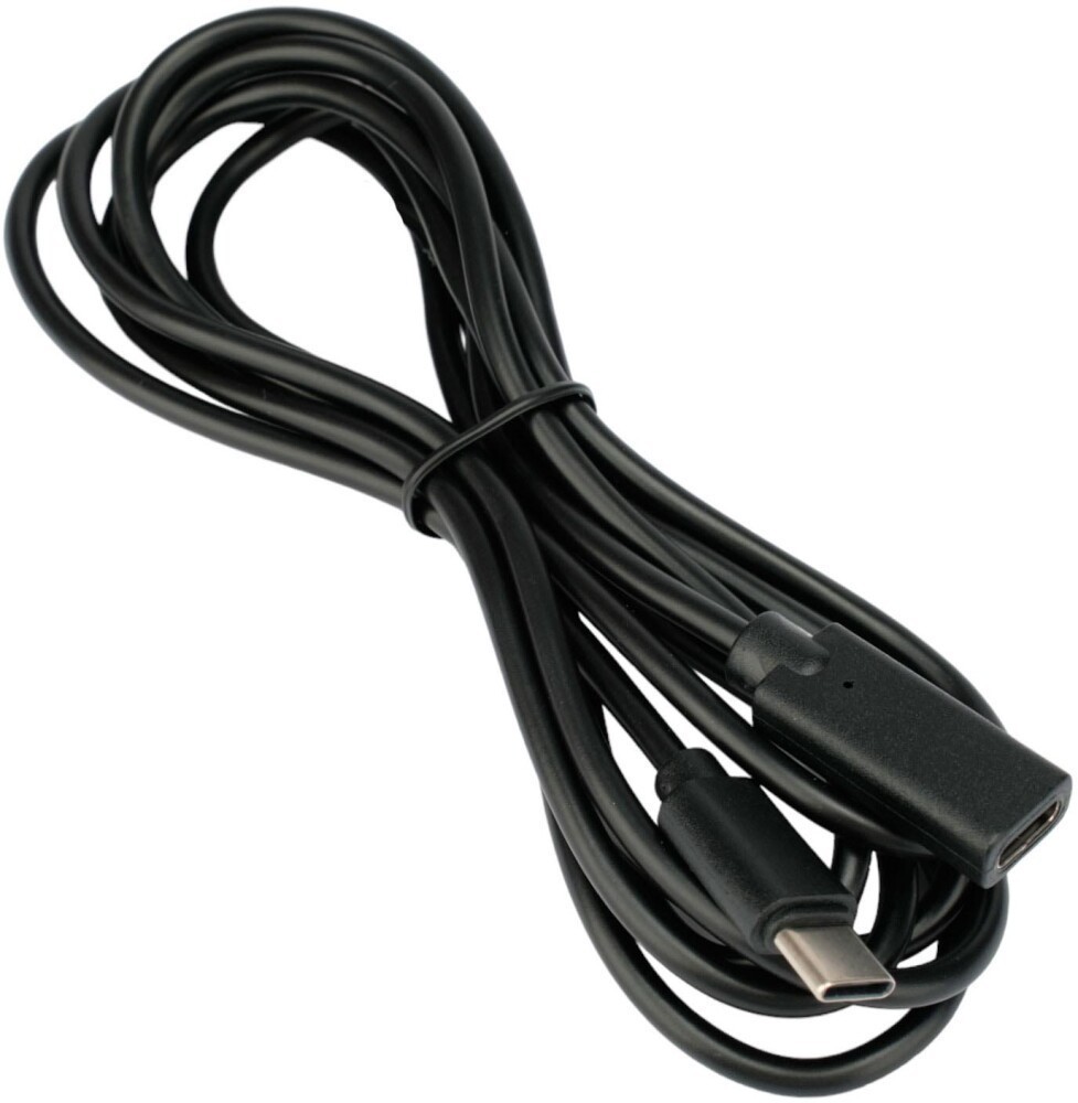 

Кабель-удлинитель USB Type-C(m)-USB Type-C(f), быстрая зарядка, 3А, 2 м, черный, Cablexpert CCP-USB2-CMCF-2M (CCP-USB2-CMCF-2M), CCP-USB2-CMCF-2M