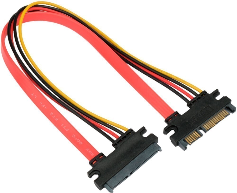 

Удлинитель Cablexpert SATA-SATA, прямой, 30 см (CC-SATAMF-715-30CM)