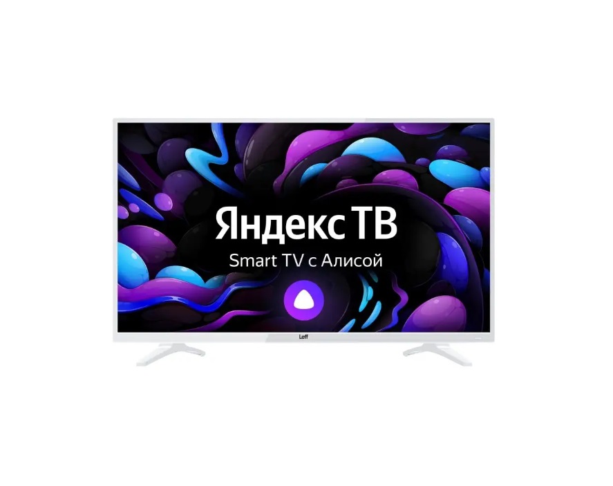 

Телевизор 40" Leff 40F541T, 1920x1080, HDMIx3, USBx2, WiFi, Smart TV, белый (40F541T), 40F541T
