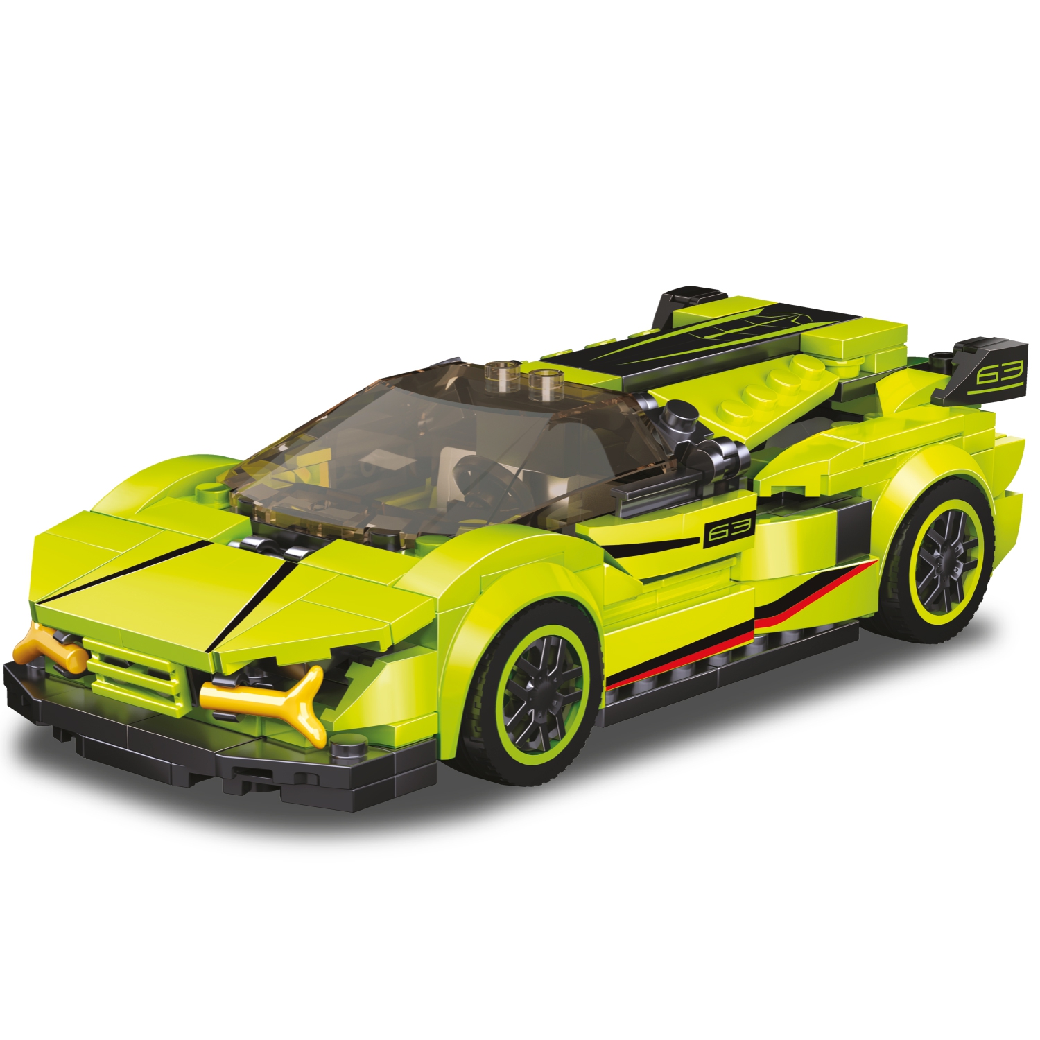 

Конструктор Mioshi Tech "Автоспорт: Зелёный суперкар", деталей: 279 (MTE0709-059), "Автоспорт: Зелёный суперкар"