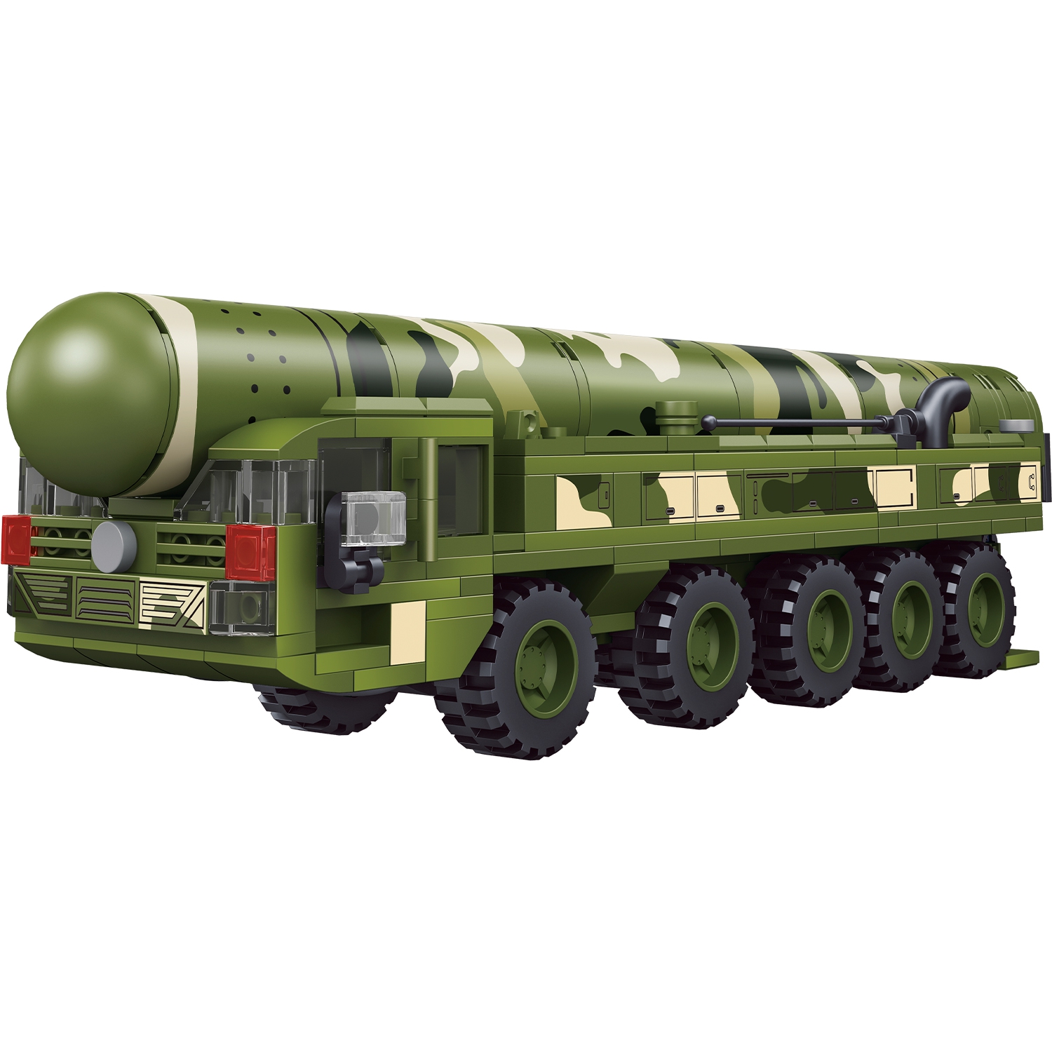 

Конструктор Mioshi Tech "Военная техника: Баллистическая ракета", деталей: 377 (MTE0709-027), "Военная техника: Баллистическая ракета"