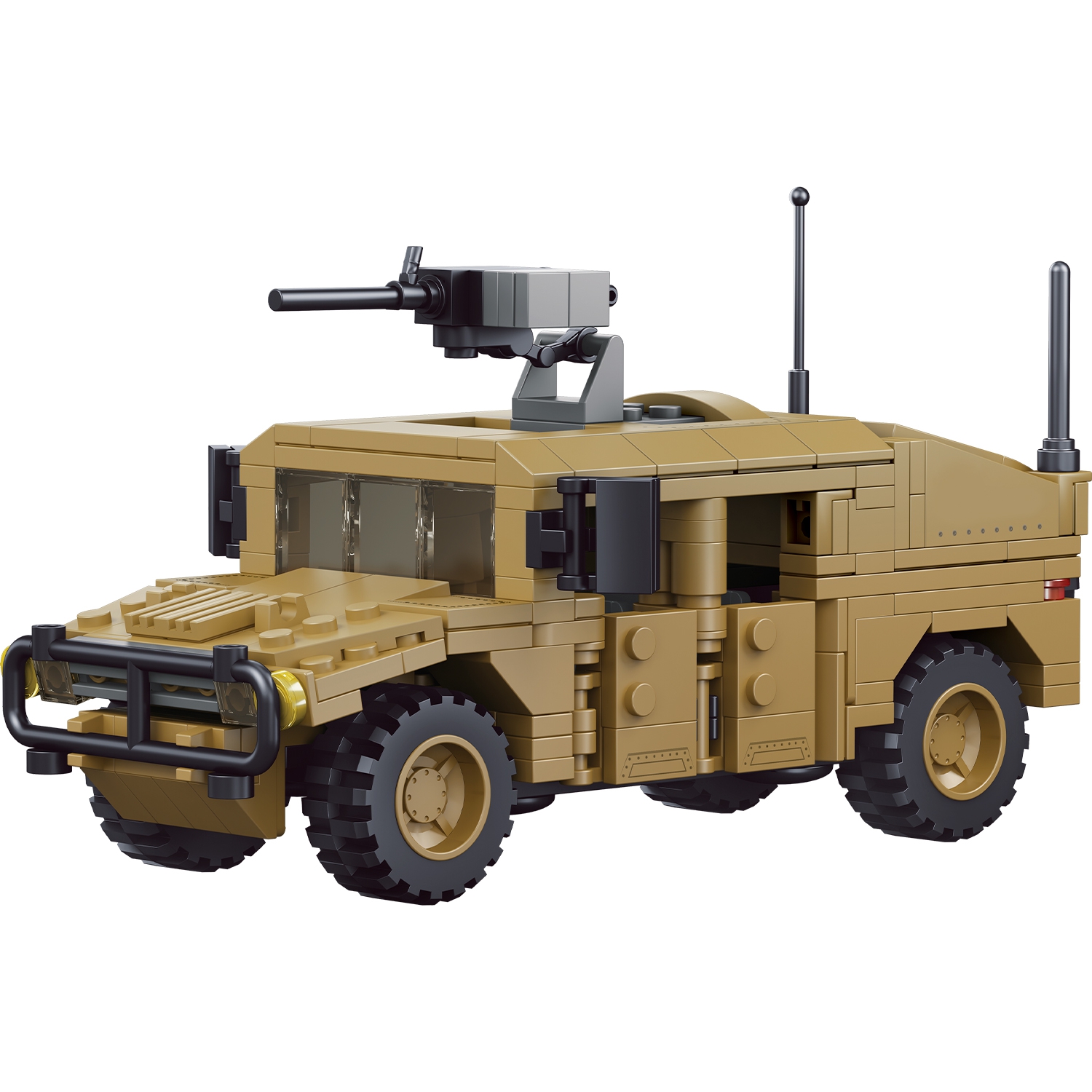 

Конструктор Mioshi Tech "Военная техника: Броневик с пулемётом", деталей: 318 (MTE0709-024), "Военная техника: Броневик с пулемётом"