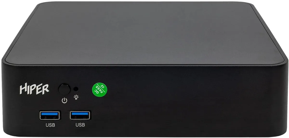 

Неттоп Hiper ActiveBox S8, Intel Core i3 12100 3.3 ГГц, 8Gb RAM, 256Gb SSD, Wi-Fi, BT, W10Pro, черный (AS8-I3121R8N2WPB), S8