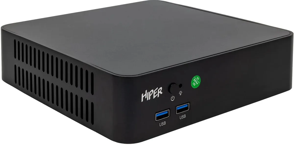 

Неттоп Hiper AS8, Intel Core i5 12400 2.5 ГГц, 16Gb RAM, 512Gb SSD, Wi-Fi, BT, без ОС, черный (I5124R16N5NSB), AS8