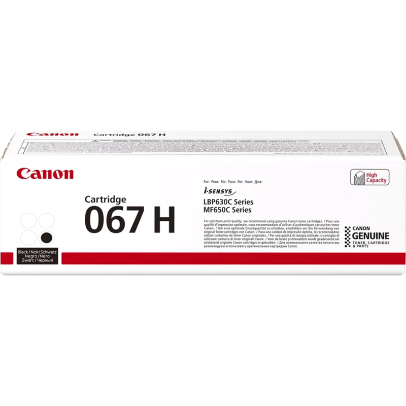 Картридж лазерный Canon 067HBK/5106C002, черный