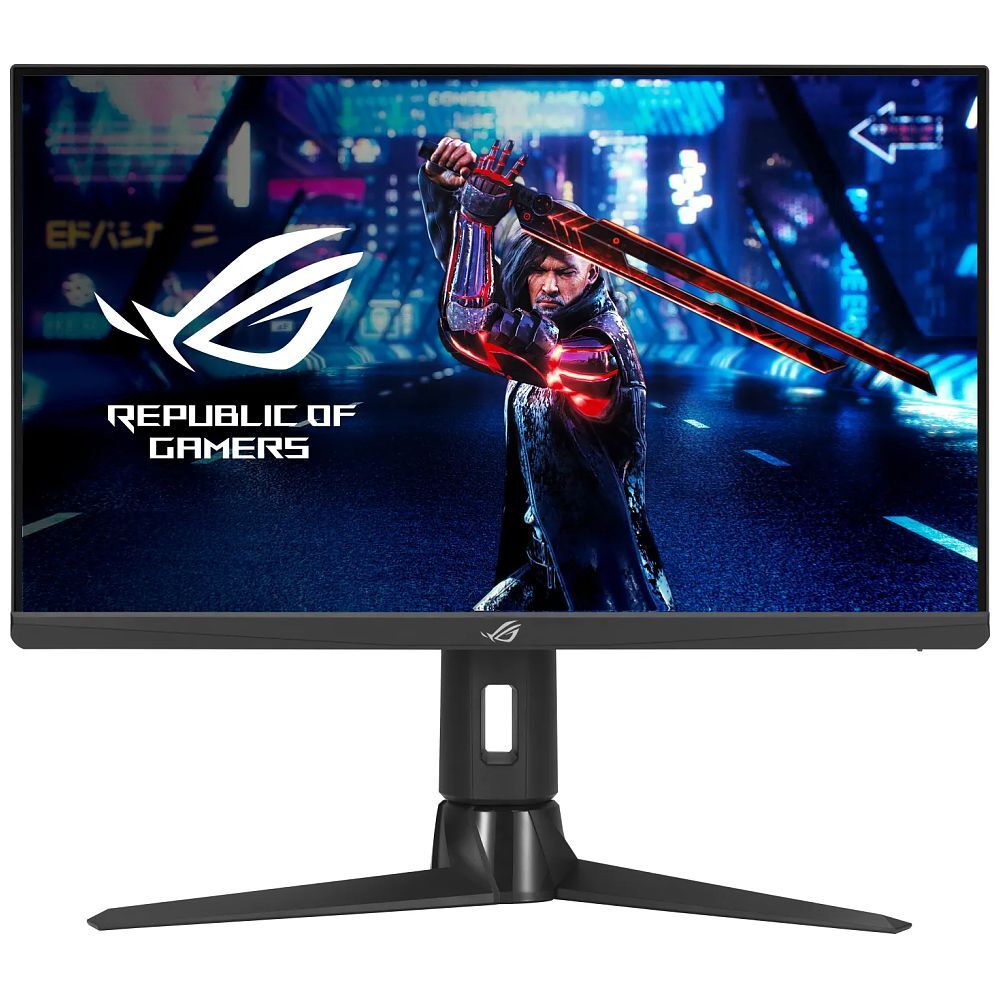

Монитор 24.5" ASUS ROG STRIX XG259QN IPS, 1920x1080 (16:9), 400кд/м2, 380 Гц, 1 мс, 178°/178°, HDMI, DisplayPort, USB-Hub, черный (90LM07J0-B02370), XG259QN
