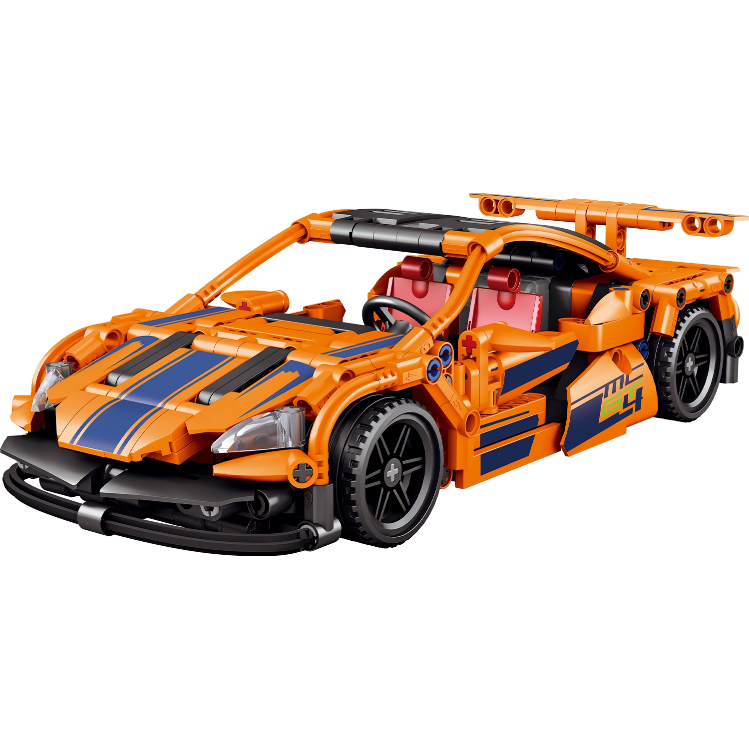 

Конструктор Mioshi Tech "Пуллбэк: Оранжевый спорткар", деталей: 428 (MTE0709-029), "Пуллбэк: Оранжевый спорткар"