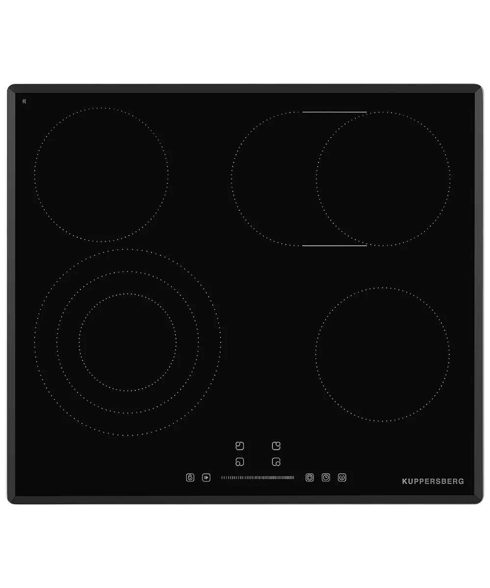 

Электрическая варочная панель Kuppersberg ECS 639 F, 4 конфорки, черный (ECS 639 F), Черная, ECS 639 F