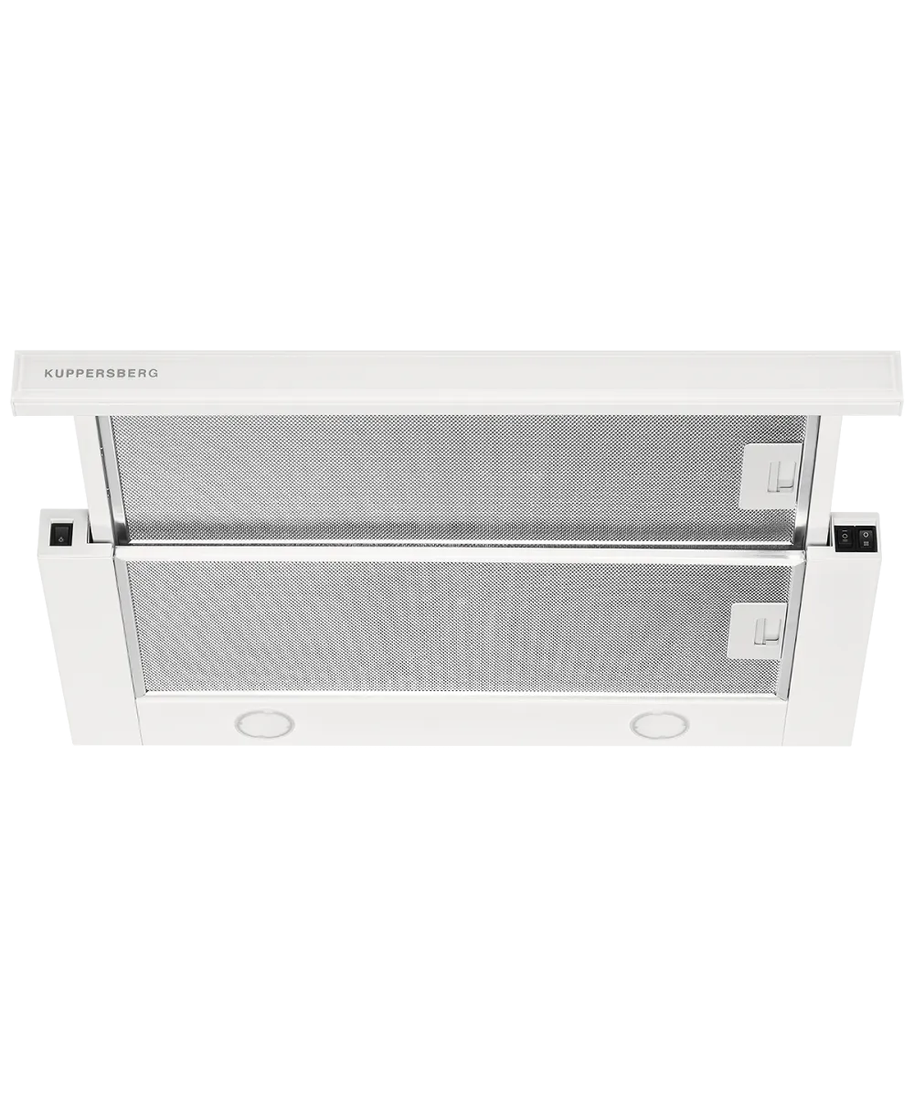 

Вытяжка встраиваемая Kuppersberg SLIMTURBO 60 GW, белый (SLIMTURBO 60 GW), 60 GW