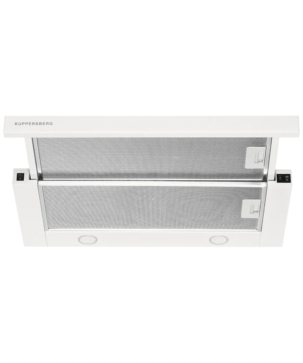 

Вытяжка встраиваемая Kuppersberg SLIMTURBO 60 W, белый (SLIMTURBO 60 W), 60 W