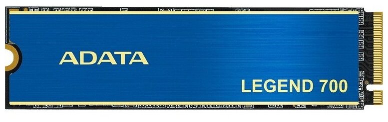 

Твердотельный накопитель (SSD) ADATA 512Gb Legend 700, 2280, PCI-E 3.0 x4, NVMe (ALEG-700-512GCS) Retail