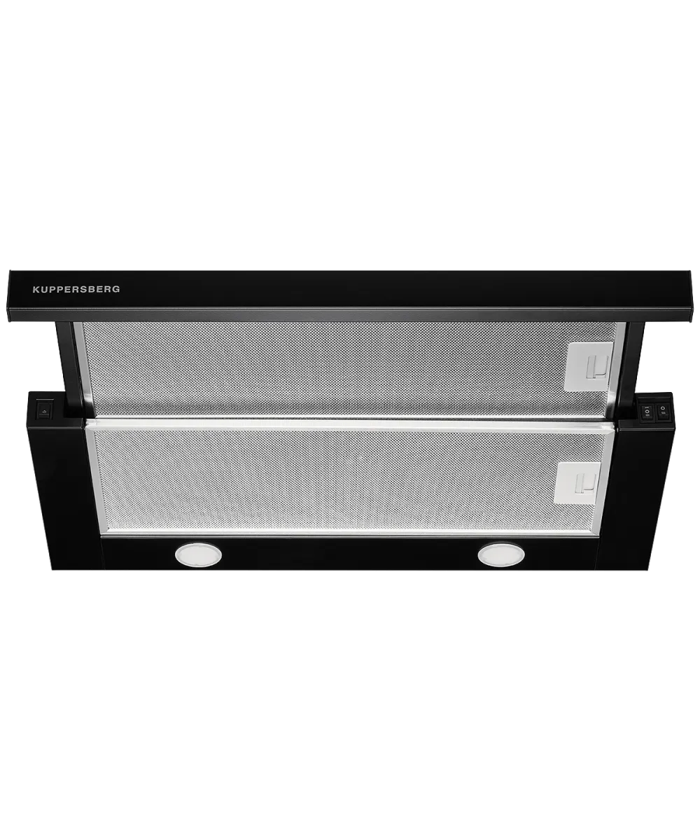 

Вытяжка встраиваемая Kuppersberg SLIMTURBO 60 B, черный ( SLIMTURBO 60 B), 60 B