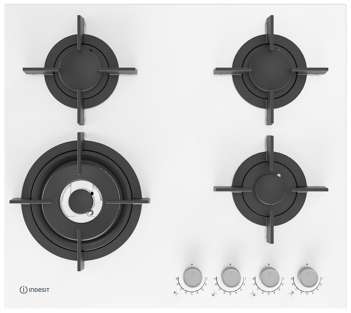 

Газовая варочная панель INDESIT INGT 62 IC/WH, 4 конфорки, белая (INGT 62 IC/WH), INGT 62 IC/WH