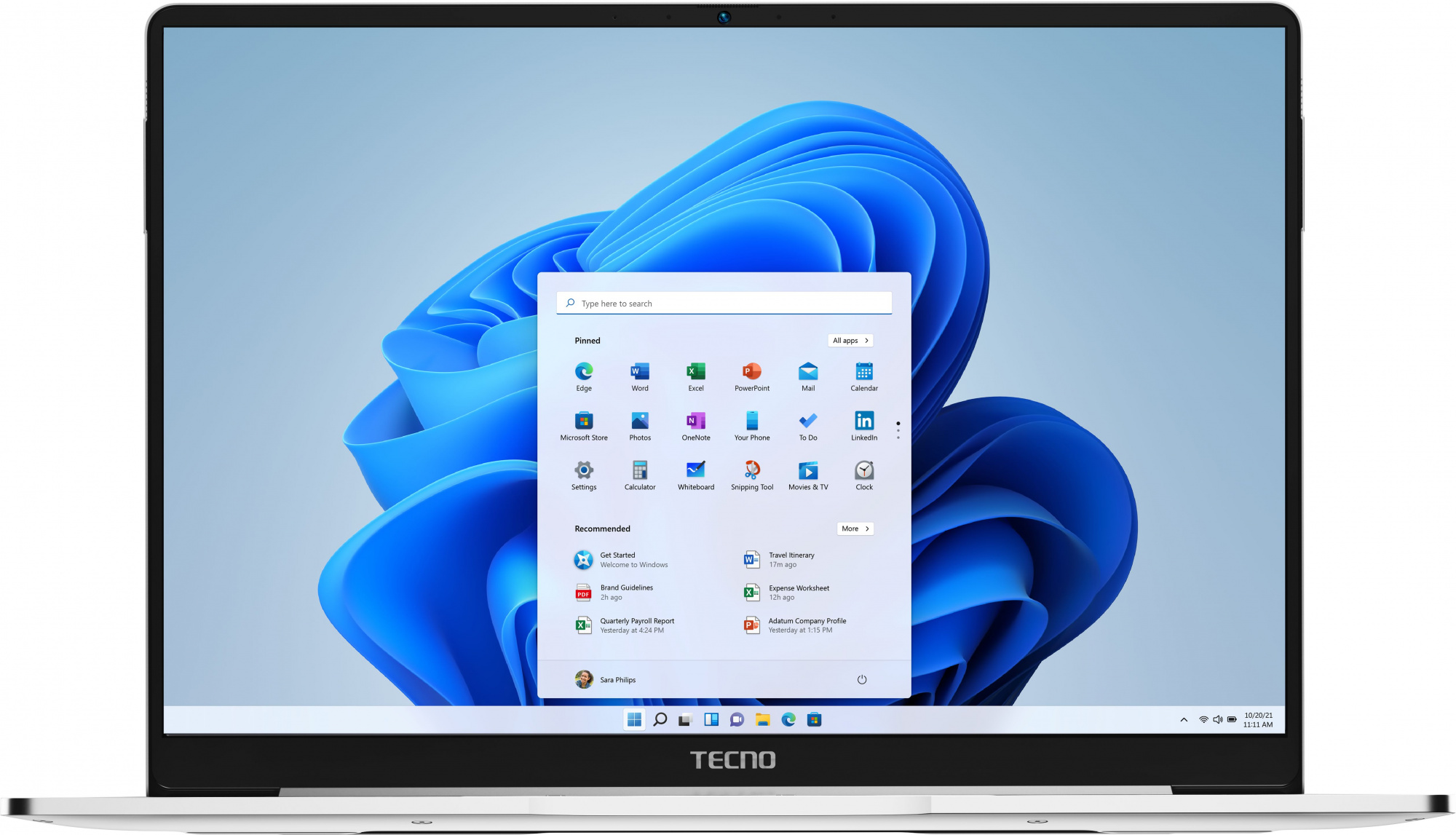 

Ноутбук Tecno MegaBook T1 14.1" 1920x1080, Intel Core i5 1155G7 2.5 ГГц, 16Gb RAM, 512Gb SSD, W11, серебристый (71003300131)