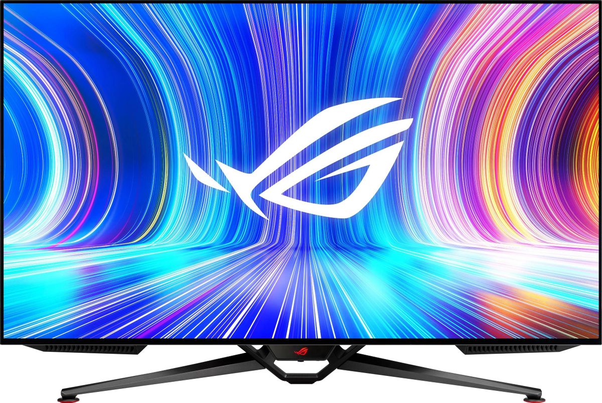 

Монитор 41.5" ASUS ROG SWIFT PG42UQ OLED, 3840x2160 (16:9), 450кд/м2, 138 Гц, 0.1 мс, 178°/178°, HDMI, DisplayPort, USB-Hub, черный (PG42UQ), PG42UQ