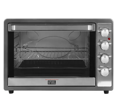 Мини-печь GFGril GFO-62 2.2 кВт, серебристый