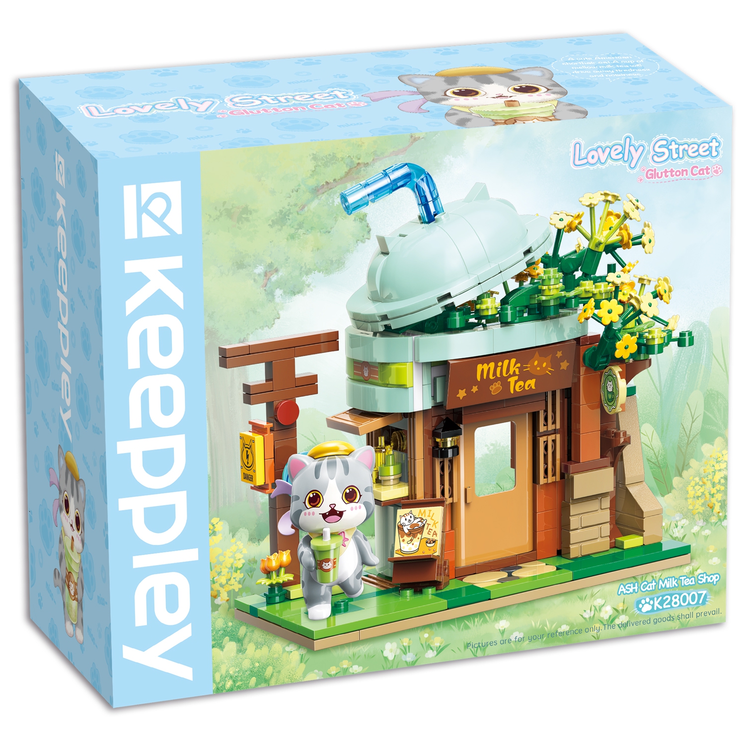 

Конструктор Qman "Городские домики: Кафе молочного чая", деталей: 411 (CK28007), "Городские домики: Кафе молочного чая"
