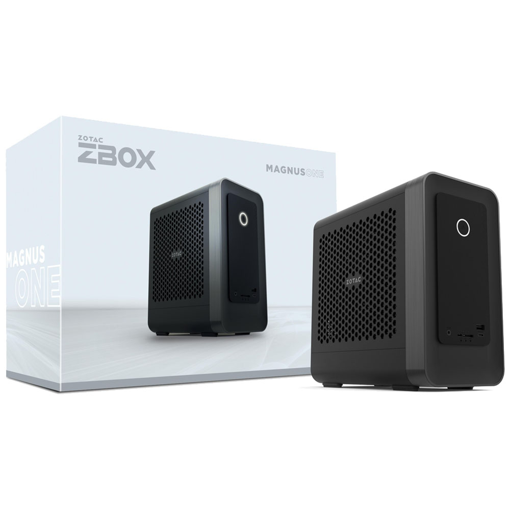 

Платформа Zotac ZBOX Magnus One, Intel Core i7-10700 2.9 ГГц 2xDDR4 SODIMM, 1x2.5" HDD/SSD, 2xM.2 SSD, GeForce RTX4060-8Gb, WiFi, BT, черный (ZBOX-ECM74060C-BE), Magnus One