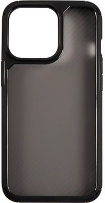 

Чехол-накладка Usams Carbon Design для смартфона Apple iPhone 13 Pro, силикон, черный (US-BH774)