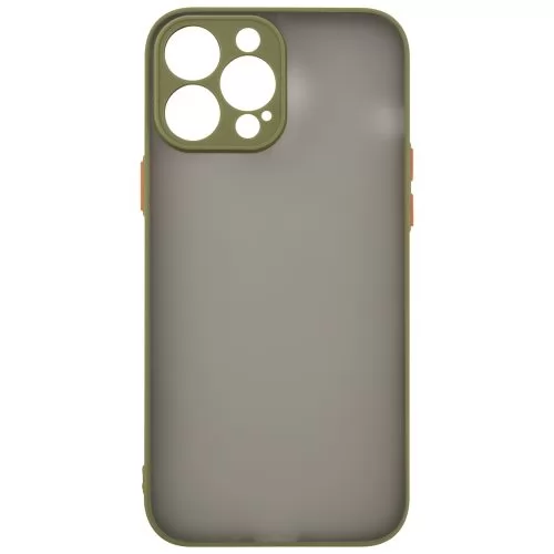Чехол-накладка UNBRÖKE matt&color case with camera protection для смартфона Apple iPhone 13 Pro, силикон, мятный