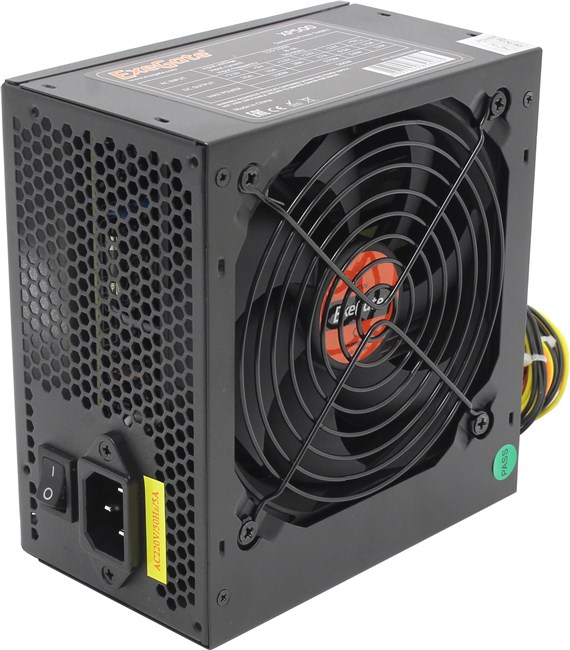 

Блок питания 500 Вт ATX Exegate XP500, 120 мм (EX219463RUS) б/у, после ремонта, следы эксплуатации, без комплекта, XP500