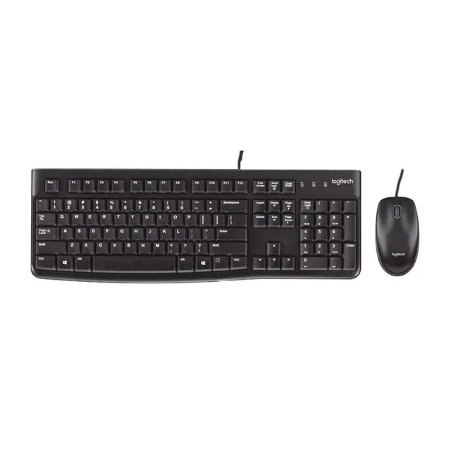 Клавиатура + мышь Logitech MK121 , USB, черный (920-010963) - фото 1