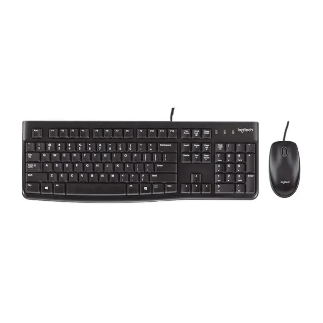 Клавиатура + мышь Logitech MK121 , USB, черный