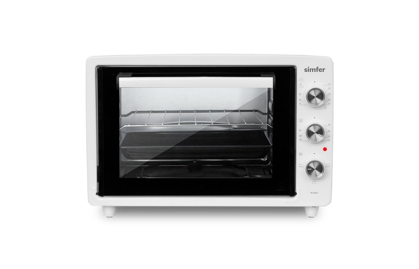 Мини-печь Simfer 3421 1.3 кВт, белый