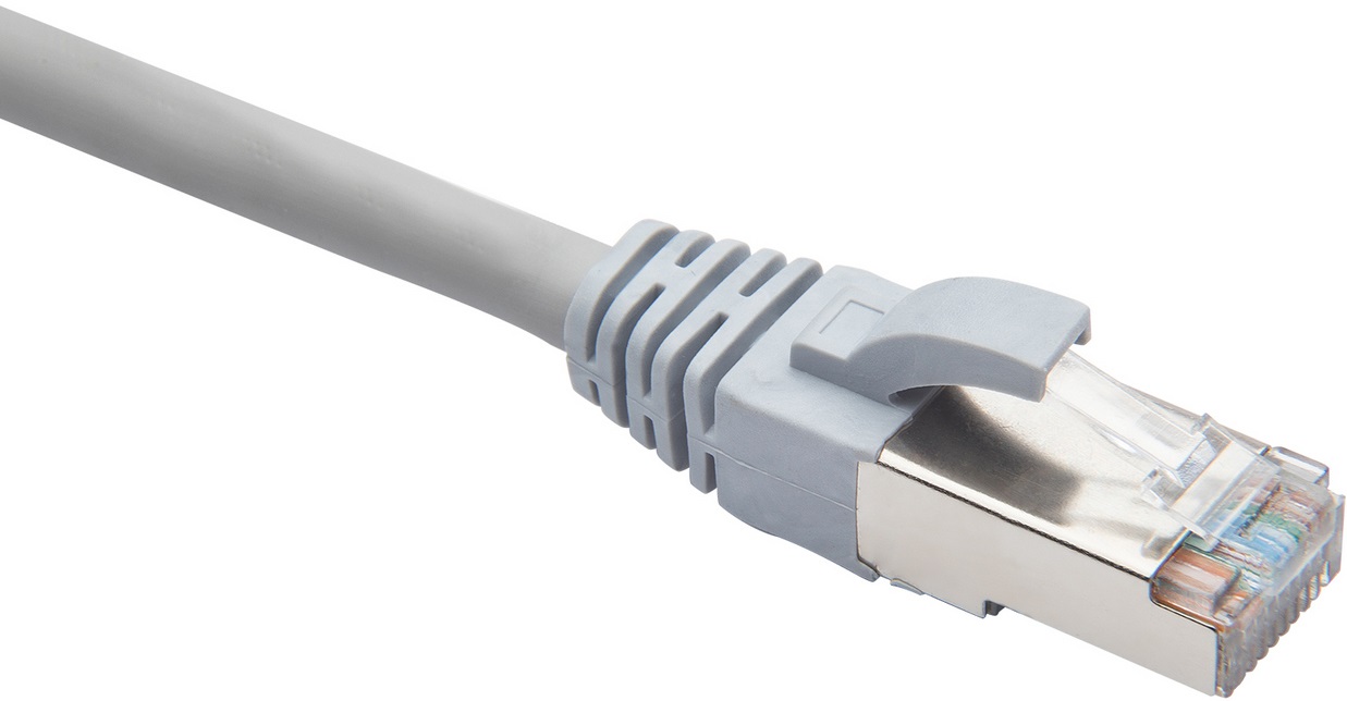 

Патч-корд FTP кат.5e, 15 м, RJ45-RJ45, серый, CU, LSZH, экранированный, Datarex (DR-191025)