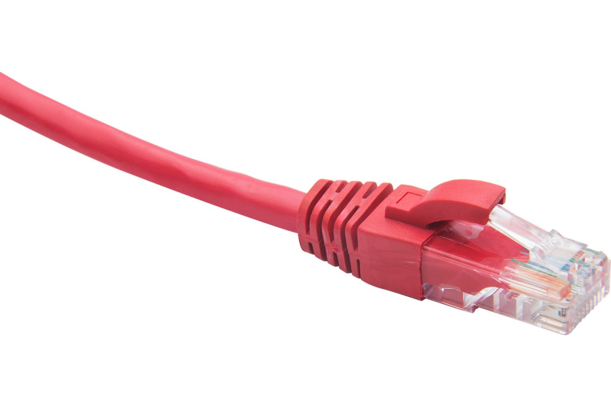 

Патч-корд UTP кат.5e, 15 м, RJ45-RJ45, красный, CU, LSZH, Datarex (DR-181325)