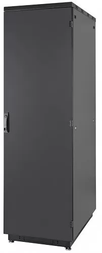 Шкаф серверный напольный 47U 600x800 мм, металл, черный, Eurolan 60F-47-68-30BL (60F-47-68-30BL)