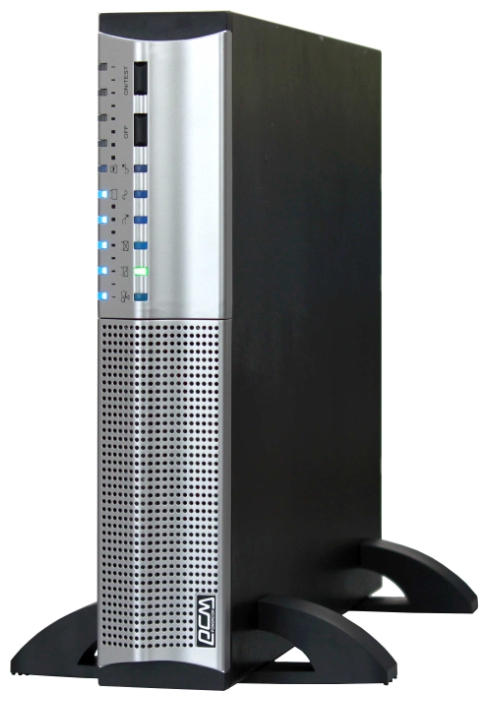 

ИБП Powercom Smart King RT, 1500 В·А, 1.35 кВт, IEC, розеток - 8, USB (SRT-1500A), Smart King RT
