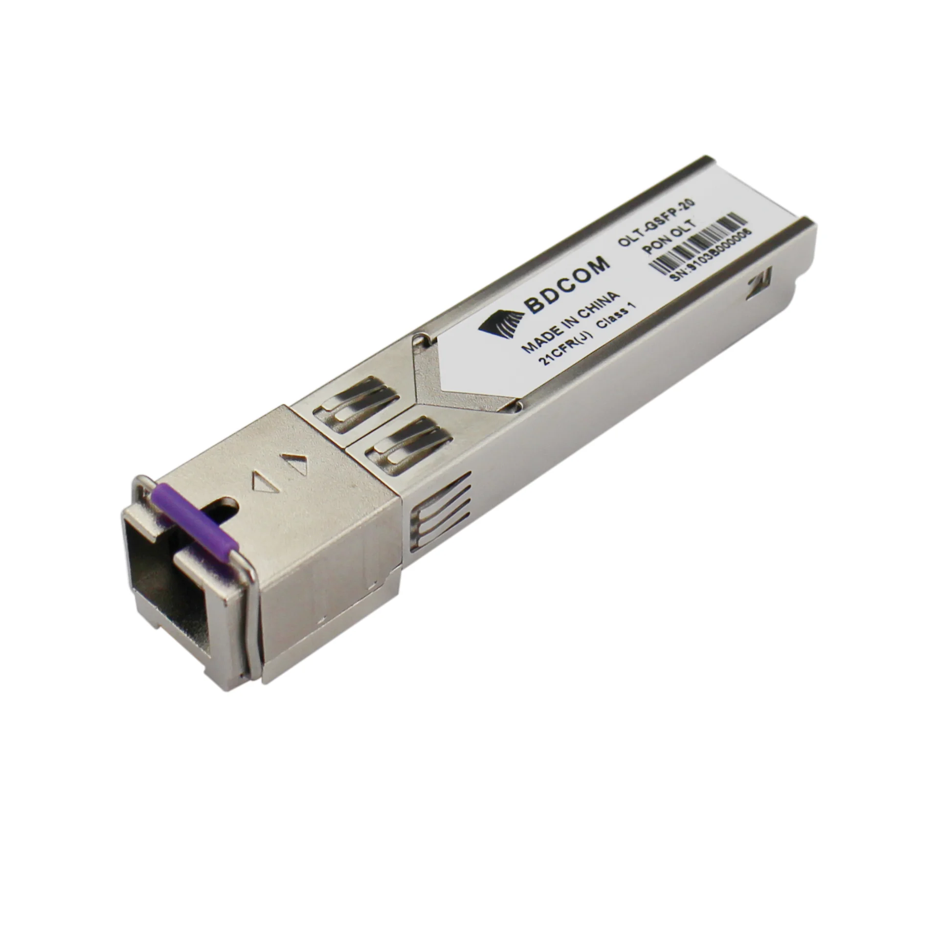 

Модуль GEPON BDCOM, 20 км, SC, Tx:1490 нм, Rx:1310 нм, 1 Гбит/с, SM, одинарный, WDM (OLT-GSFP-20+)