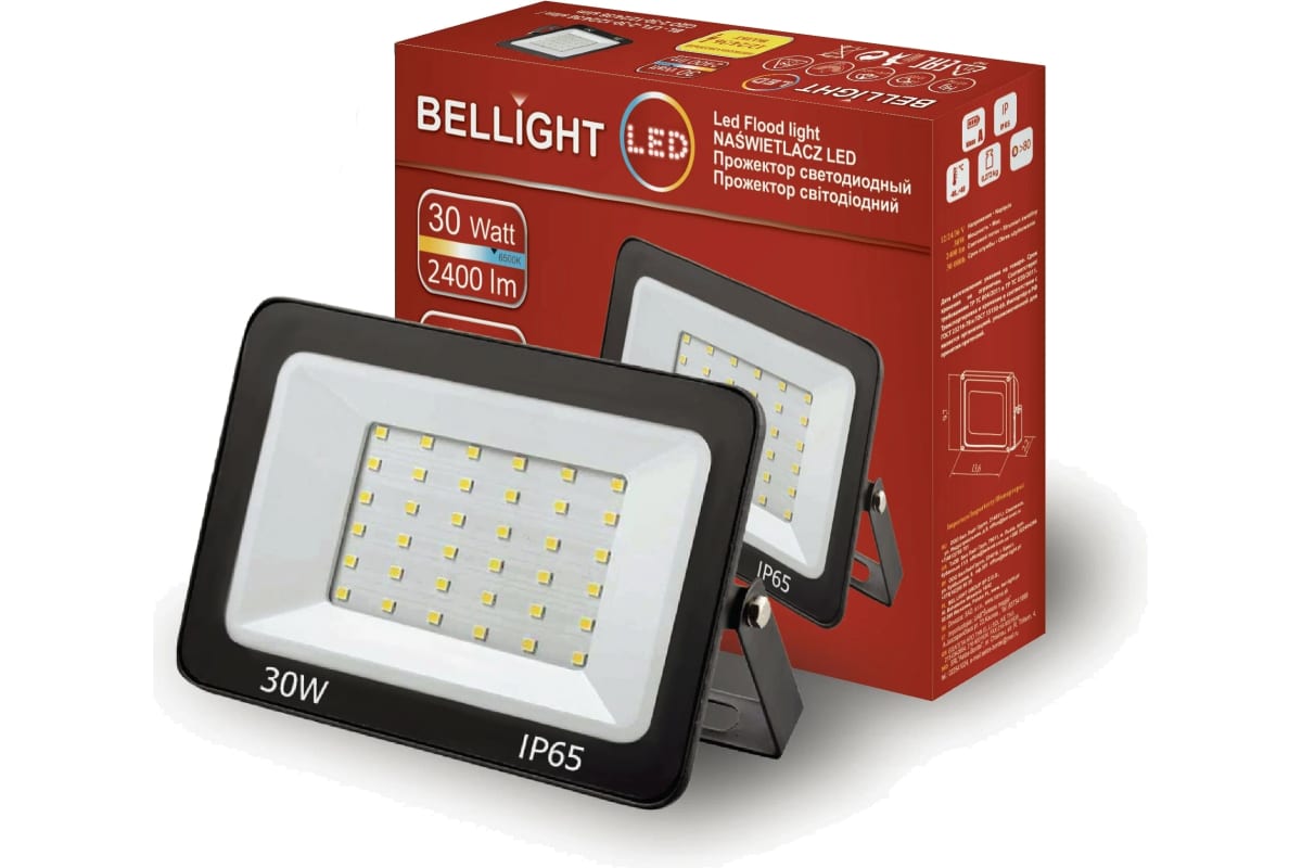 

Прожектор светодиодный BЕLLIGHT BL-LFL-2-50-12/24/36 slim, 50 Вт, 4000лм, 6500K, IP65, черный (71712817), BL-LFL-2-50-12/24/36 slim