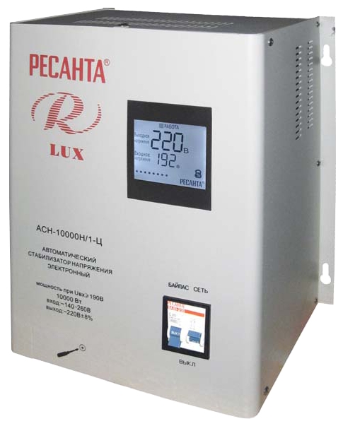 Стабилизатор напряжения Ресанта АСН-10000Н/1-Ц
