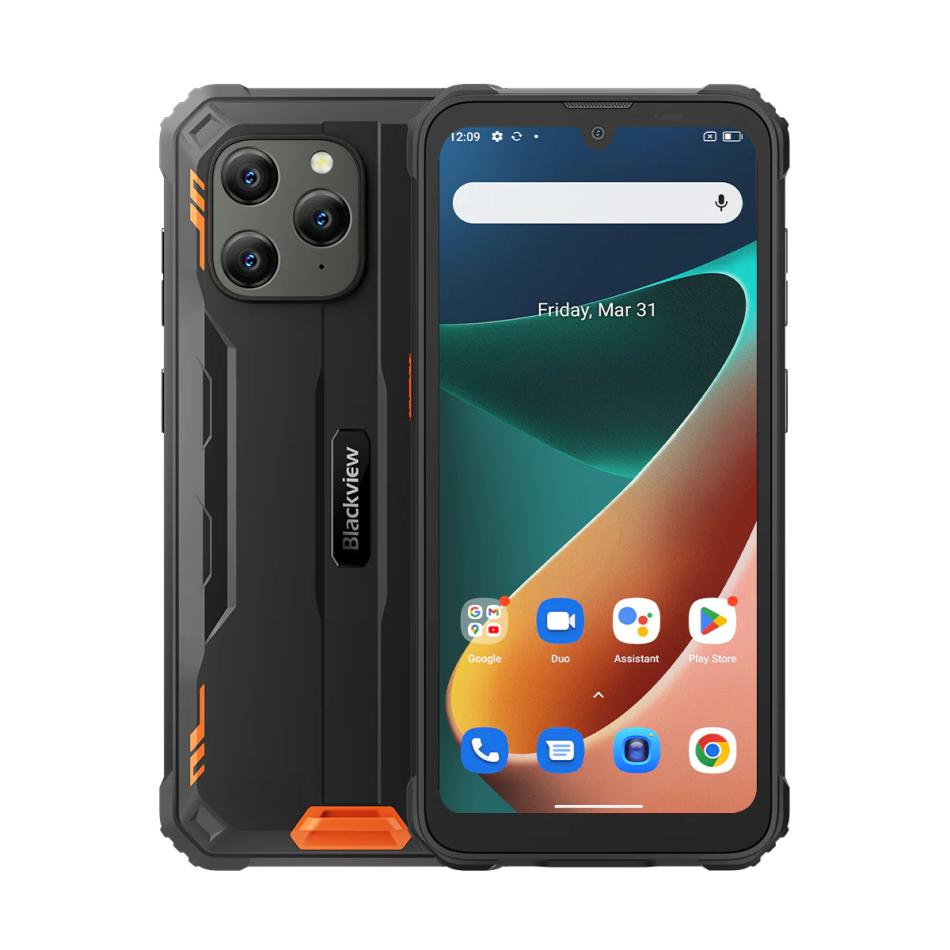 Смартфон Blackview BV5300 Pro 4Gb/64Gb Android черный/оранжевый (BV5300 Pro  Orange)