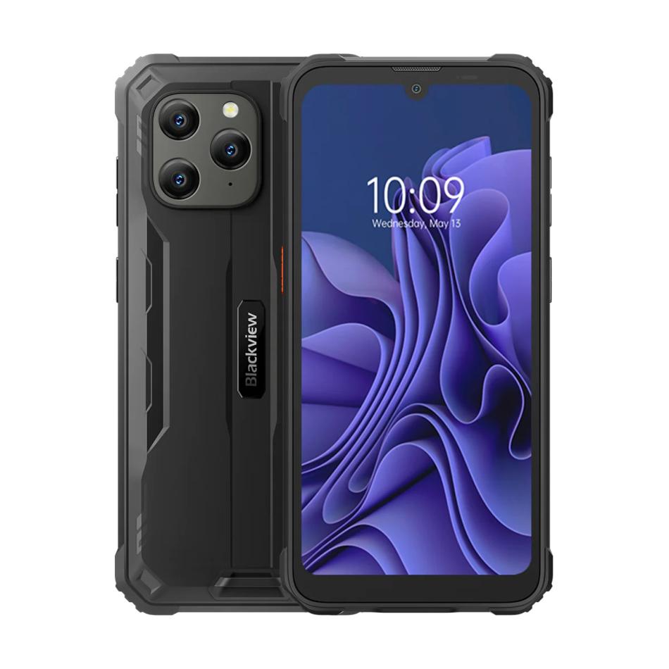

Смартфон Blackview BV5300, 6.1" 720x1560 IPS, MediaTek Helio A22, 4Gb RAM, 32Gb, 3G/4G, NFC, Wi-Fi, BT, Cam, 2-Sim, 6.58 А·ч, USB Type-C, Android 12, черный (BV5300 Black), BV5300