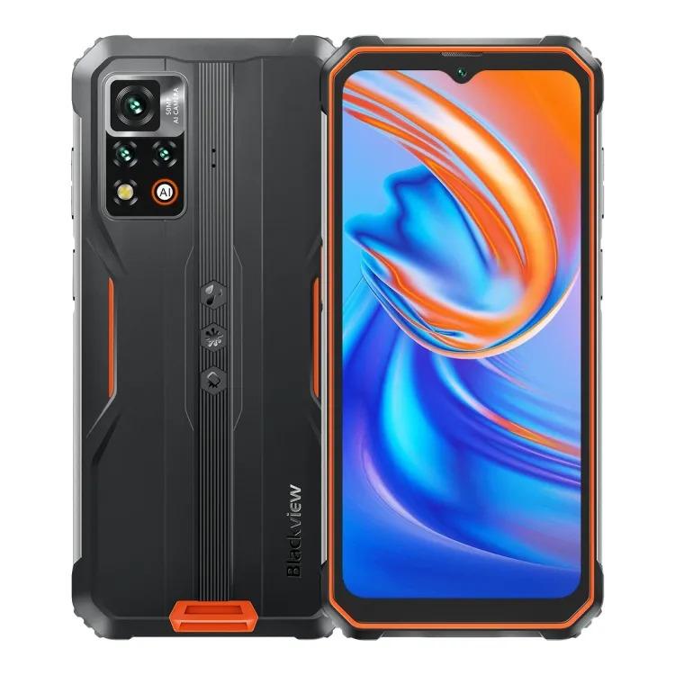 

Смартфон Blackview BV9200, 6.6" 1080x2408 IPS, MediaTek Helio G96, 8Gb RAM, 256Gb, 3G/4G, NFC, Wi-Fi, BT, 3xCam, 2-Sim, 5000 мА⋅ч, USB Type-C, Android 12, черный/оранжевый (BV9200 Orange), BV9200