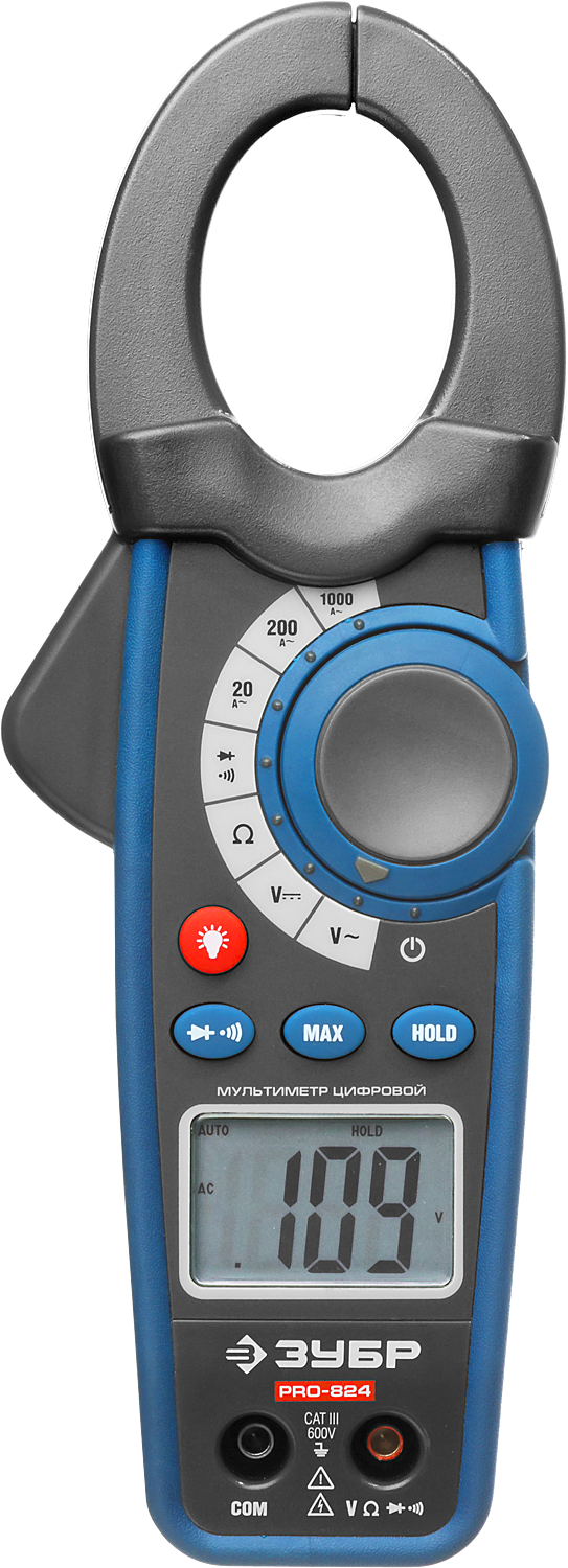 Клещи токоизмерительные ЗУБР Профессионал PRO-824