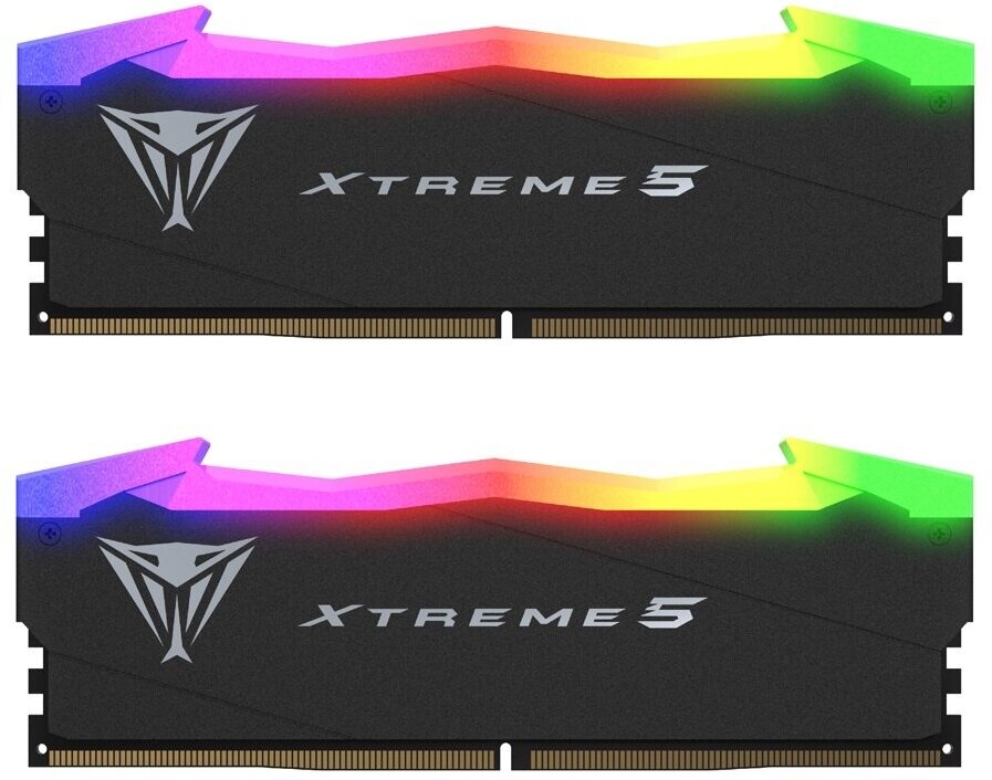 Комплект памяти DDR5 DIMM 48Gb (2x24Gb), 7600MHz Patriot Memory (PVXR548G76C36K)