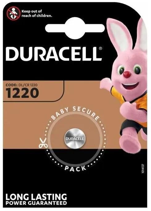 

Батарея Duracell Lithium, CR1220, 3V, 1шт.