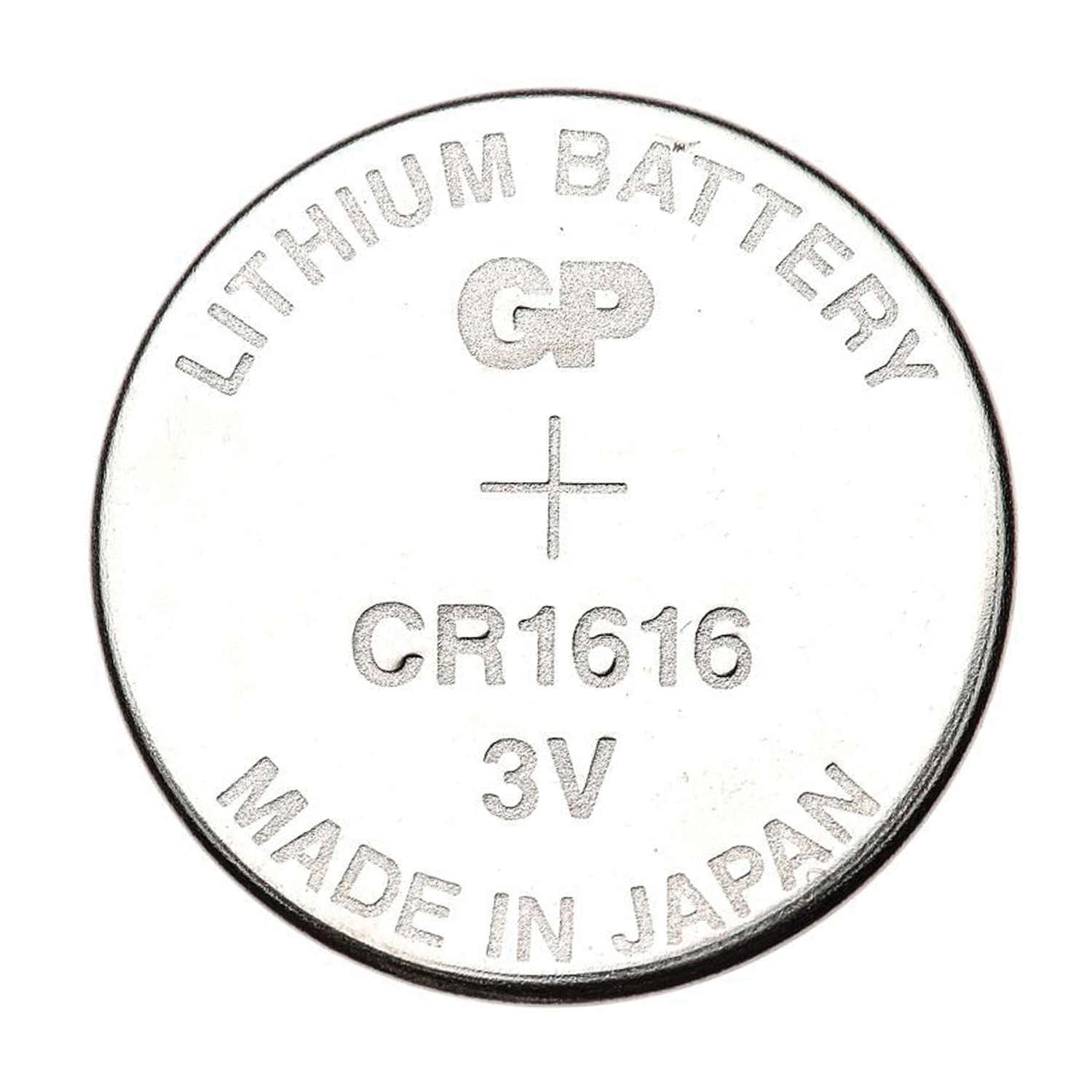 Батарея GP CR1616, 3V, 1шт. (4891199001116) - фото 1