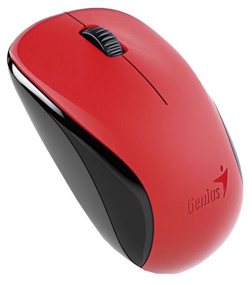 Мышь беспроводная Genius NX-7000 Red USB, 1200dpi, оптическая светодиодная, USB