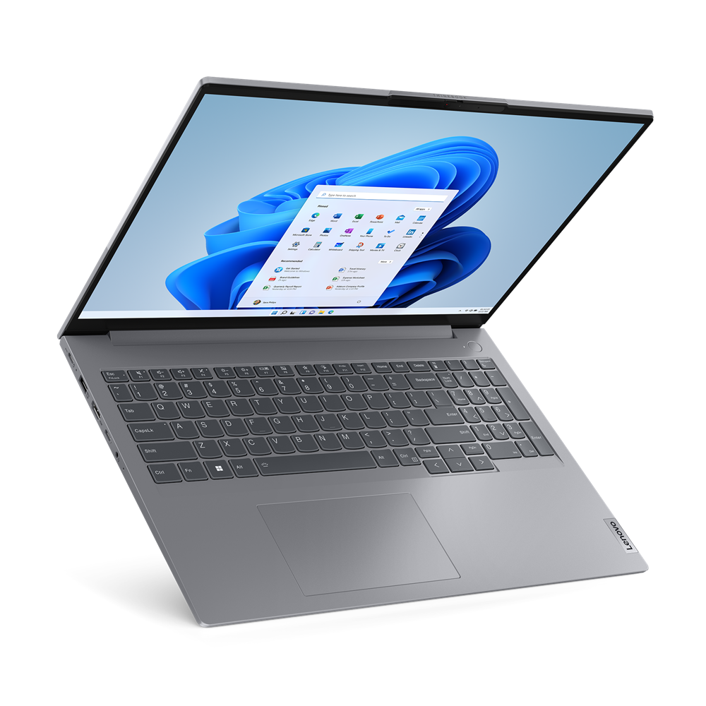 

Ноутбук Lenovo ThinkBook 16 G6 16" IPS 1920x1200, Intel Core i7 13700H 2.4 ГГц, 16Gb RAM, 512Gb SSD, W11Pro, серый (21KH001VRU)