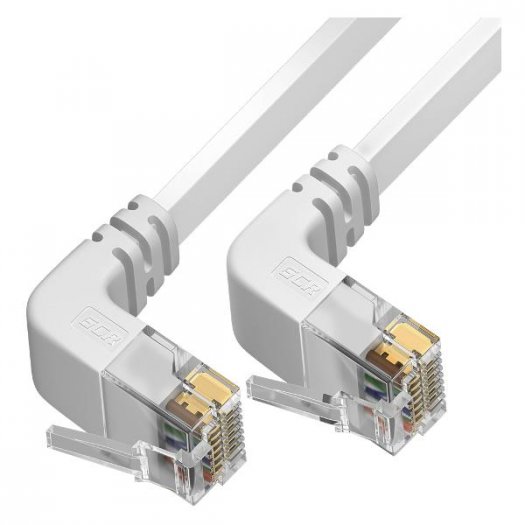 

Патч-корд UTP кат.6, 1 м, RJ45-RJ45, белый, плоский, Greenconnect (GCR) PROF (GCR-54616)