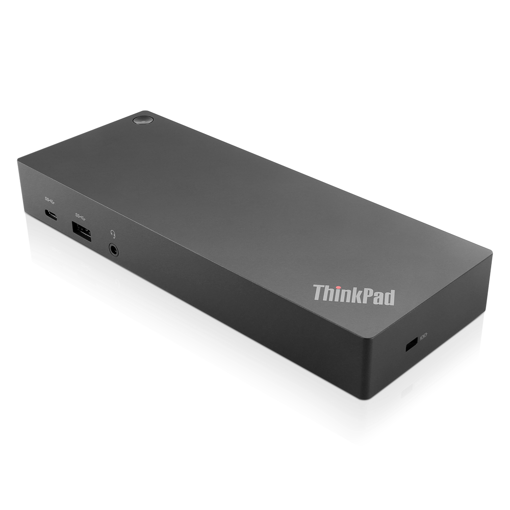 Док-станция Lenovo ThinkPad Hybrid USB-C для Lenovo ThinkPad, 3xUSB 3.1, 2xUSB 2.0, USB-C, GLAN, 2xDisplayPort, 2xHDMI, Stereo/Mic Combo Audio, черный (40AF0135CN) Нужен переходник питания!