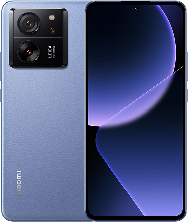 

Смартфон Xiaomi 13T, 6.67" 1220x2712 AMOLED, MediaTek Dimensity 8200 Ultra, 8Gb RAM, 256Gb, 3G/4G/5G, NFC, Wi-Fi, BT, 3xCam, 2-Sim, 5000 мА⋅ч, USB Type-C, Android 13, синий (48513), 13T