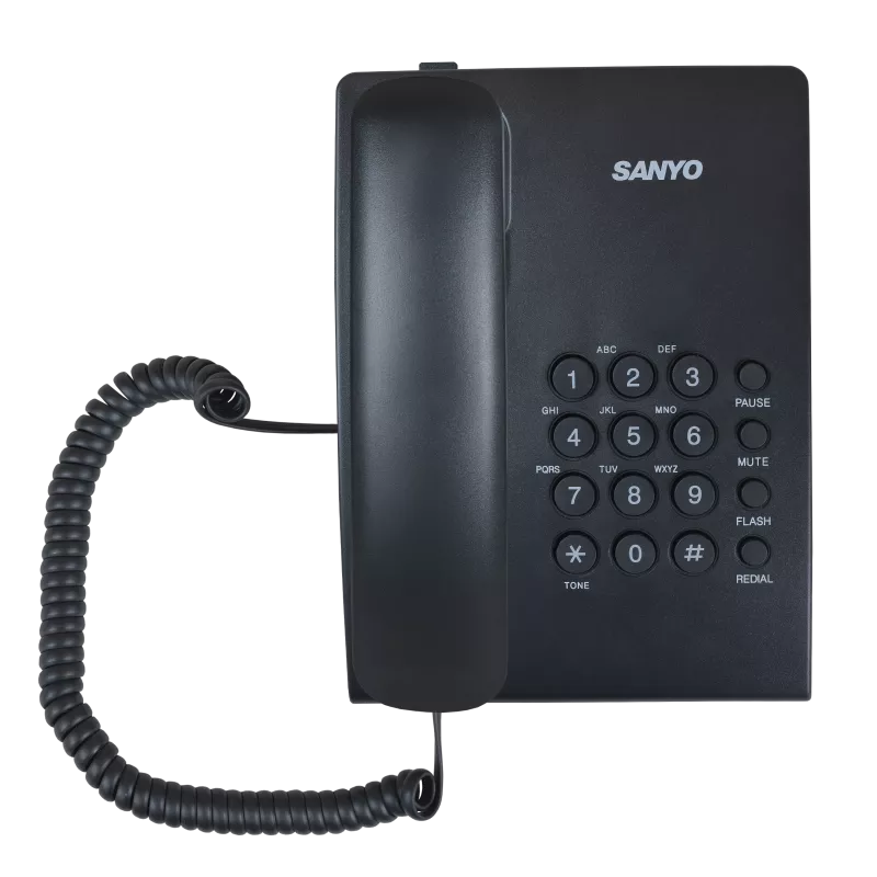 Проводной телефон Sanyo RA-S204B, черный