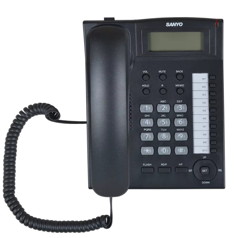 Проводной телефон Sanyo RA-S517B, черный