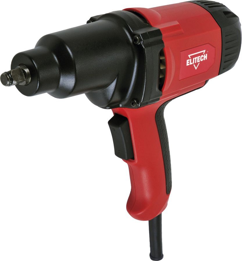 

Гайковерт ELITECH ГУ 350РЭ, сетевой, 900 Вт, 350 нм, квадрат 1/2", 3.5 кг (E2201.008.00), ГУ 350РЭ